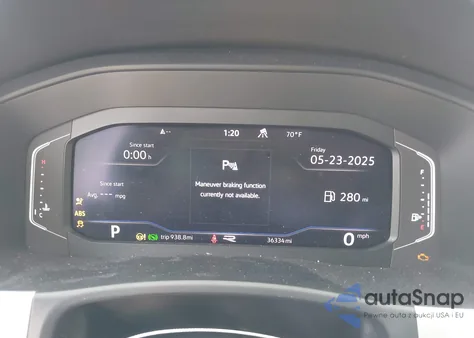 2022 Volkswagen Atlas 3.6L V6 Sel R-Line z USA, uszkodzony, nr VIN 1V2AR2CA2NC547804